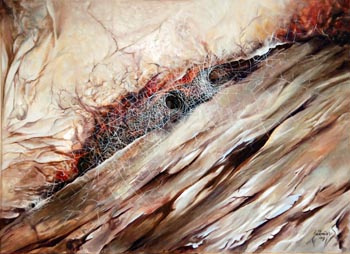 Textures-07 2009 45x60cm oil on canvas